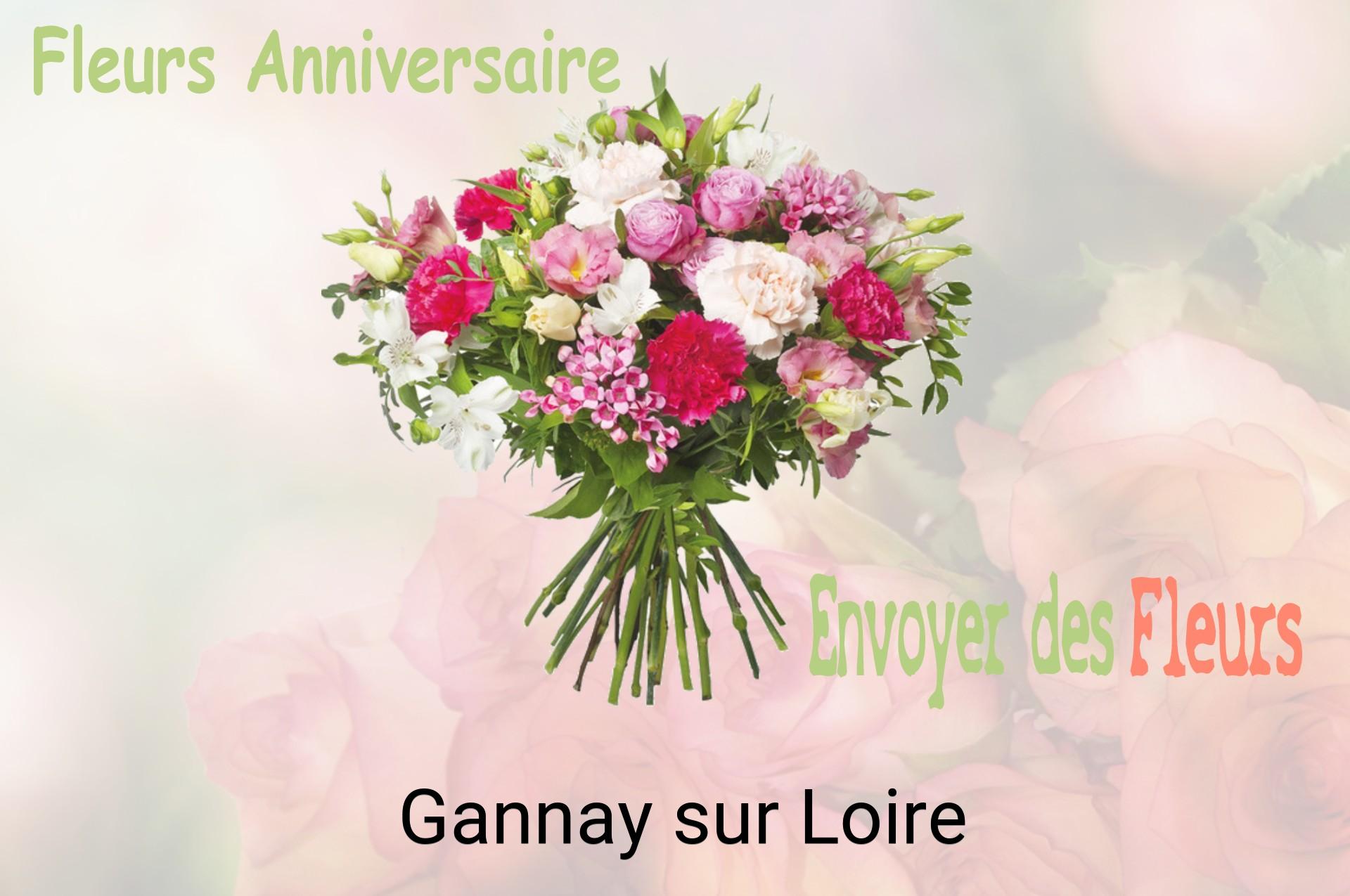 Bouquet de fleurs d’anniversaire livré à Gannay-sur-Loire