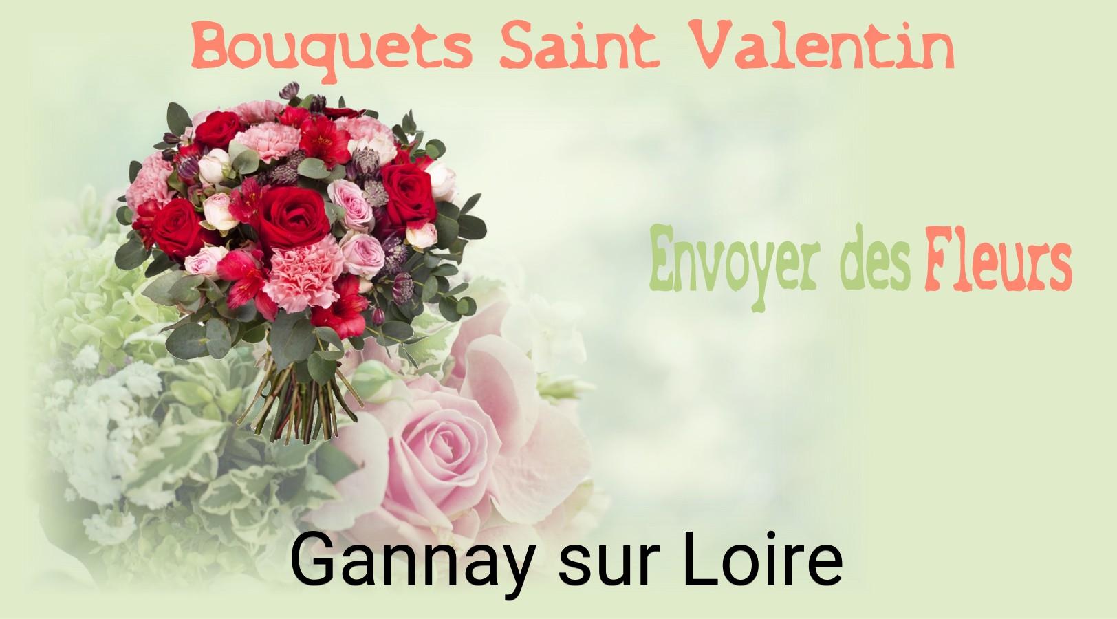 Roses de Saint-Valentin livrées à Gannay-sur-Loire
